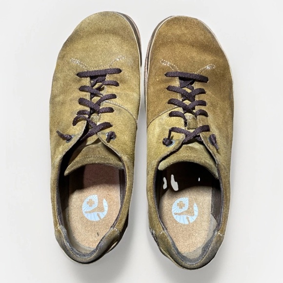 Birkenstock Honnef Low Brown Suede Cork Lace Up Casual Shoes Mens 42 US M9/W11 - Picture 5 of 7